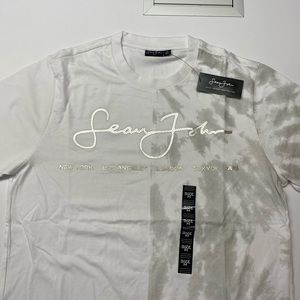 SEAN JOHN half camo print cities t-shirt